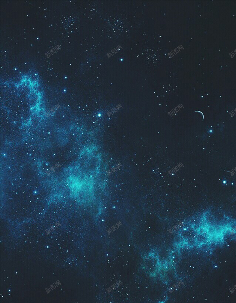 简约星光H5图jpg设计背景_新图网 https://ixintu.com 星光 星空 梦幻 简约 蓝色 H5 h5 星云 星海 星际 文艺 小清新
