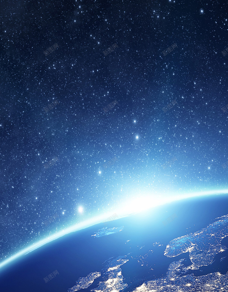 蓝色科幻H5背景jpg设计背景_新图网 https://ixintu.com 光效 星球 科幻 科技 蓝色 H5背景 H5 h5 商务