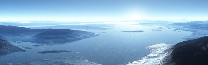 海洋大山背景jpg设计背景_新图网 https://ixintu.com 海洋 海景 大山 海报banner 摄影 风景