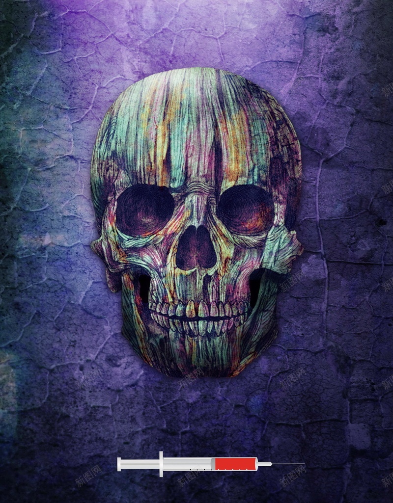远离毒品紫骷髅头背景psd设计背景_新图网 https://ixintu.com 珍爱生命 禁毒公益 远离毒品 毒品 禁毒 吸毒 戒毒 分层文件 PSD源文件 高清背景 PSD素材 背景海报 背景素材 背景模板