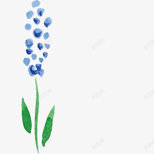 水彩油画效果手绘花朵唯png免抠素材_新图网 https://ixintu.com 水彩 油画效果 手绘 花朵 唯美 漂亮花朵 树叶