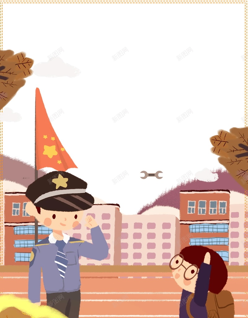全国中小学安全教育日设计背景psd设计背景_新图网 https://ixintu.com PSD源文件 PSD素材 交通安全漫画 分层文件 安全出行 安全宣传 小小志愿者 幼儿园安全教育 教育日 敬礼 文明交通 背景模板 背景海报 背景素材 遵守交通 青年志愿者 高清背景