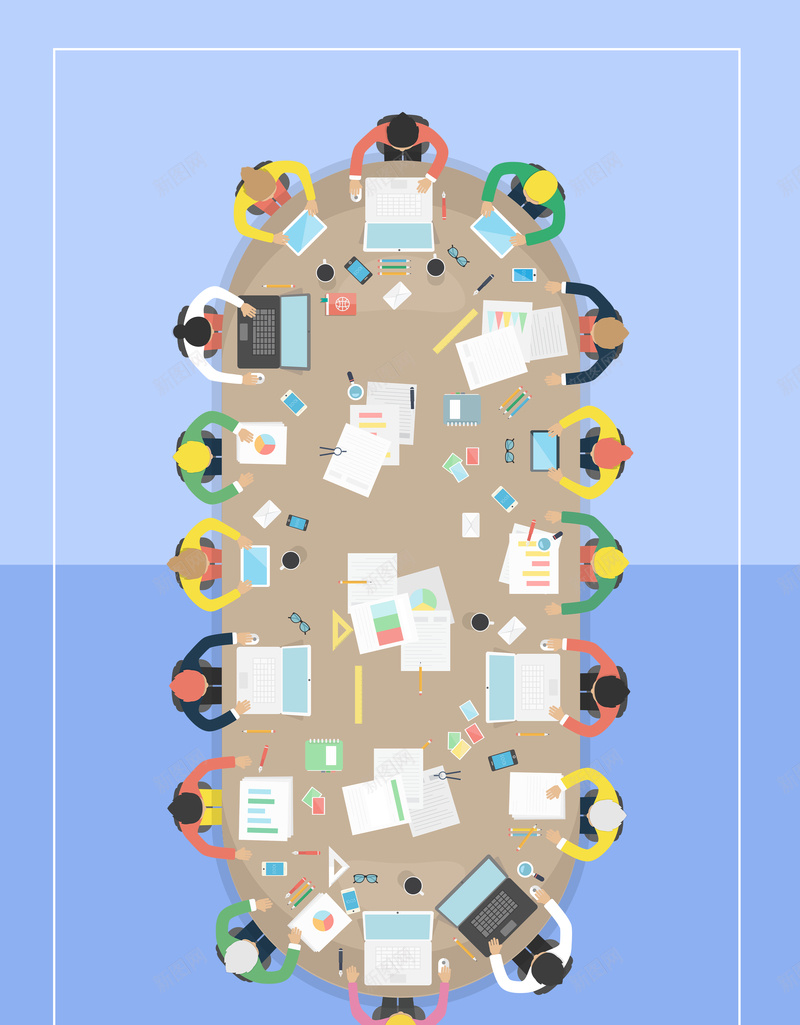 紫色扁平工作广告jpg设计背景_新图网 https://ixintu.com 创意广告 扁平广告 清新广告 紫色背景 设计图片 工作广告 工作会议室 创意海报
