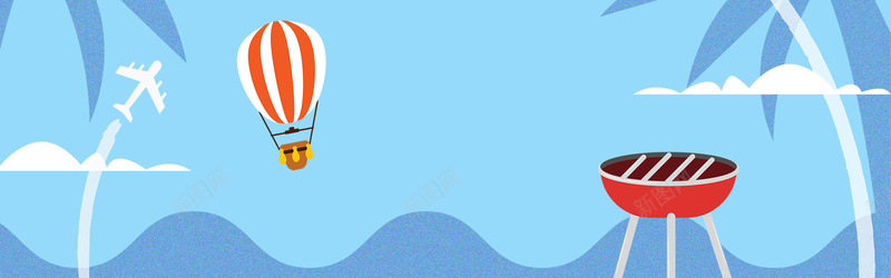 旅游海边三亚banner海报背景psd设计背景_新图网 https://ixintu.com 旅游banner 旅游 旅行 轮船 飞机 汽车 自驾游 地图 海报设计背景 banner背景