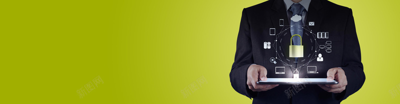 商务科技背景jpg设计背景_新图网 https://ixintu.com 互联网 商务 安全 电脑 科技 黄色背景黄色 海报banner 科技感 科技风 高科技 科幻