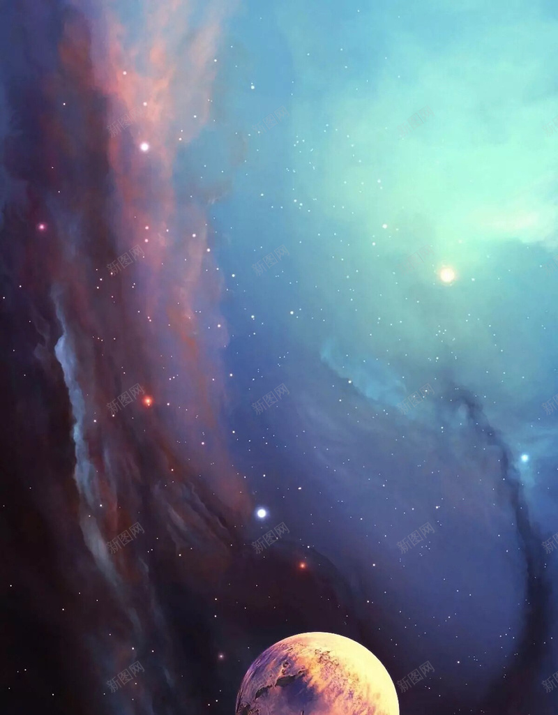 酷炫星球背景海报图jpg设计背景_新图网 https://ixintu.com 渐变 星球 宇宙 银河 科幻 星球海报 背景海报 星球背景 海报 海报背景