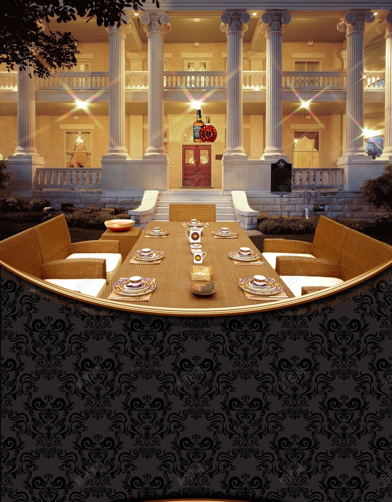 精致品质生活高端背景psd设计背景_新图网 https://ixintu.com 品质 商业 生活 精致 高端 房产 贵族 图腾 科技 科幻 商务