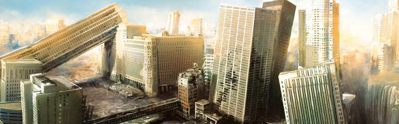 梦幻游戏场景背景jpg设计背景_新图网 https://ixintu.com 场景 建筑 梦幻 游戏 高楼 海报banner 科技 科幻 商务