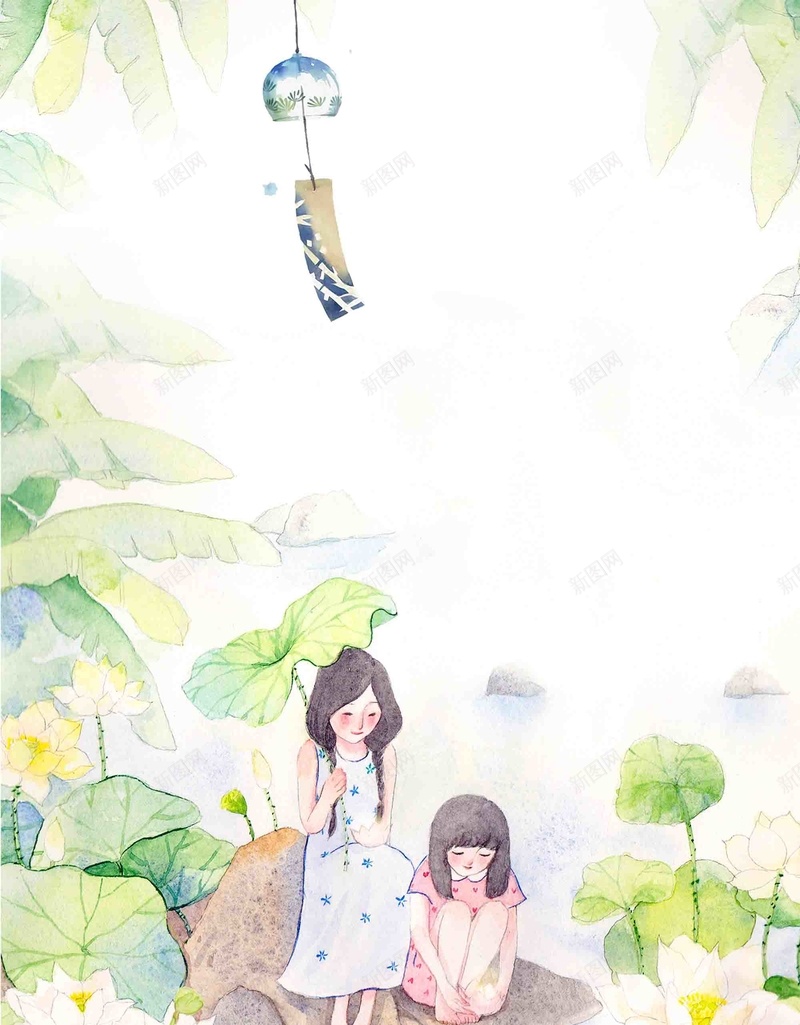 二十四节气处暑传统中国风创意海报背景模板psd设计背景_新图网 https://ixintu.com 二十四节气 传统节气 中国风 创意 处暑 海报 背景模板 手绘 插画