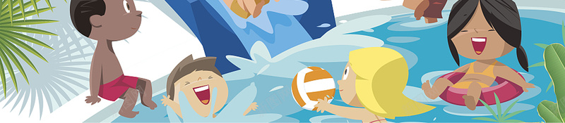 创意儿童水上乐园海报设计psd设计背景_新图网 https://ixintu.com 水上乐园开业 乐园海报 儿童乐园 水上乐园 水上项目 欢乐 夏威夷 漂流 暑期 游泳 戏水乐园 夏季