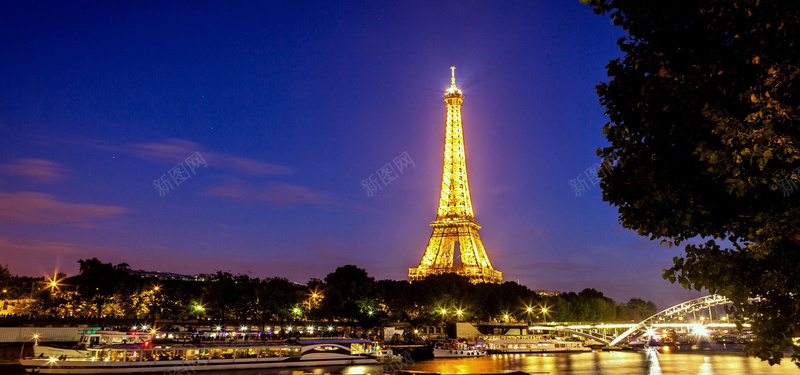 淘宝背景图jpg设计背景_新图网 https://ixintu.com 东京铁塔 夜景 海报banner 摄影 风景