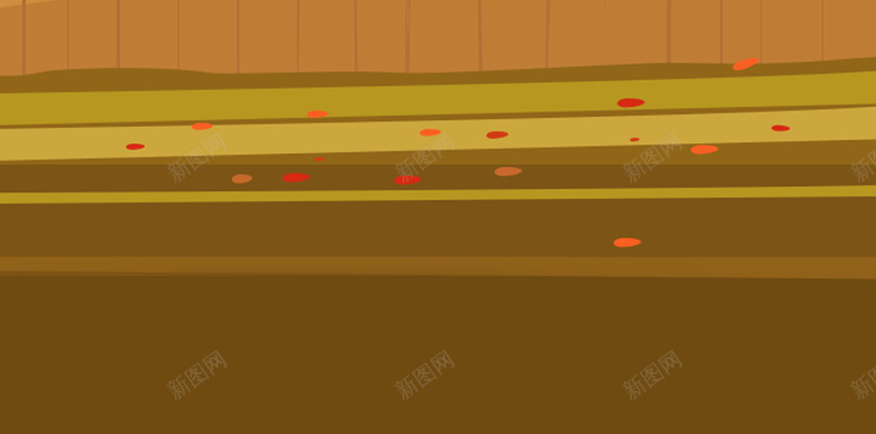 秋天矢量卡通背景jpg设计背景_新图网 https://ixintu.com 卡通 扁平 矢量 秋天 背景 渐变 几何