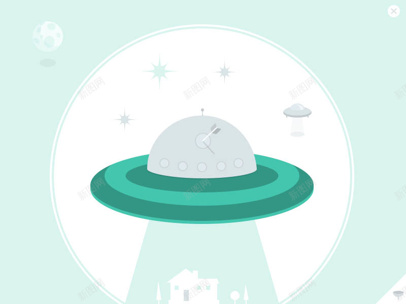 卡通浅蓝色飞碟可爱背景psd设计背景_新图网 https://ixintu.com 浅蓝色 卡通 童趣 背景 飞碟 手绘
