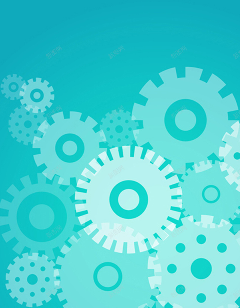 蓝色齿轮图案背景图jpg设计背景_新图网 https://ixintu.com 背景图 清新 渐变 蓝色 齿轮 扁平 几何