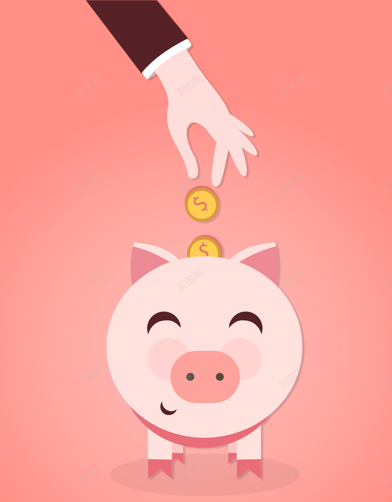 金融赚钱简约背景psd设计背景_新图网 https://ixintu.com 金融 赚钱 简约 存钱罐 文艺 H5 h5 小清新