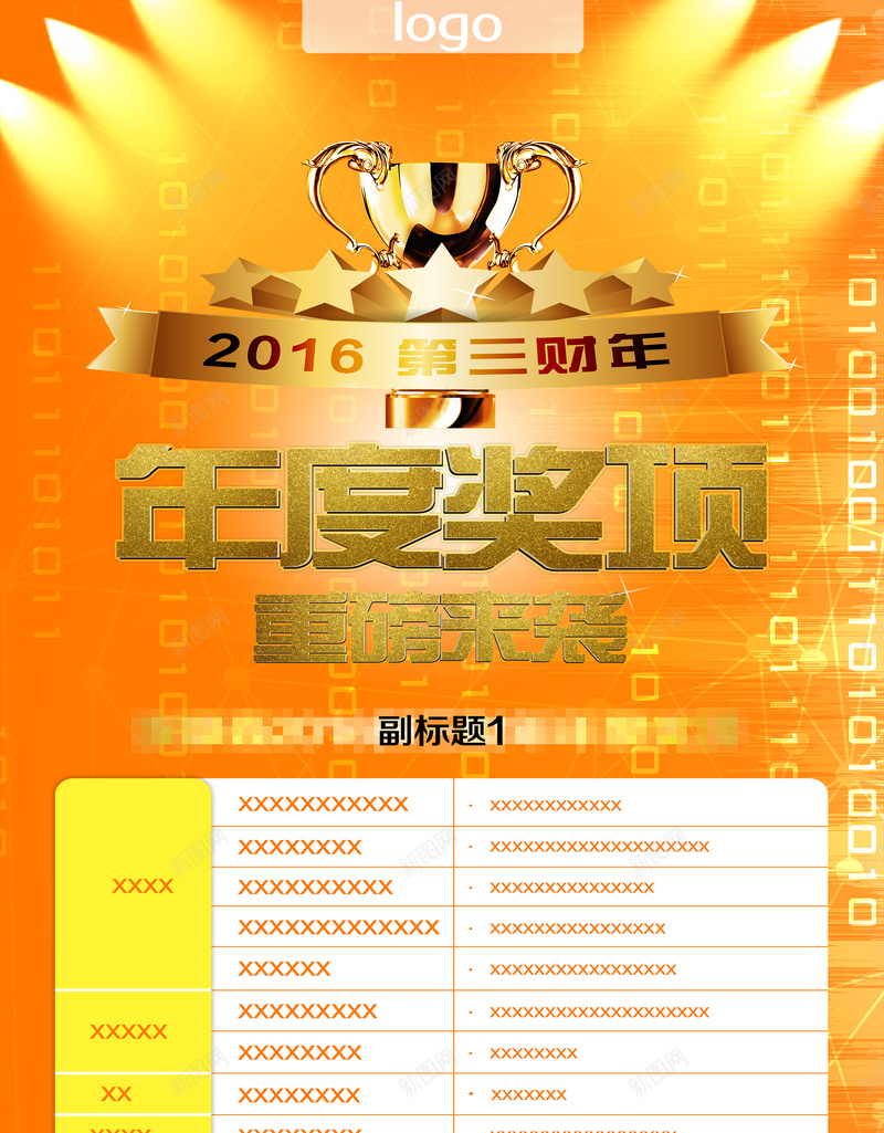 金融公司年度业绩展板素材psd设计背景_新图网 https://ixintu.com 业绩通报 商务 大气 年度业绩 科幻 科技 金融