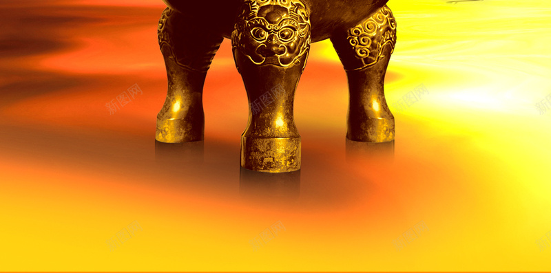 蓝色渐变中国风大鼎PSD分层H5背景素材psd设计背景_新图网 https://ixintu.com 背景素材 中国风 大鼎 渐变 蓝色 PSD分层 H5 云 帆船 水