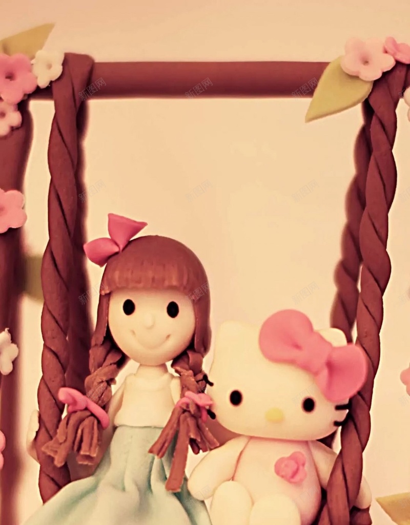 动漫猫咪娃娃h5背景jpg设计背景_新图网 https://ixintu.com hellokitty 动漫 卡通 手绘 童趣 HelloKitty 凯蒂 H5 h5