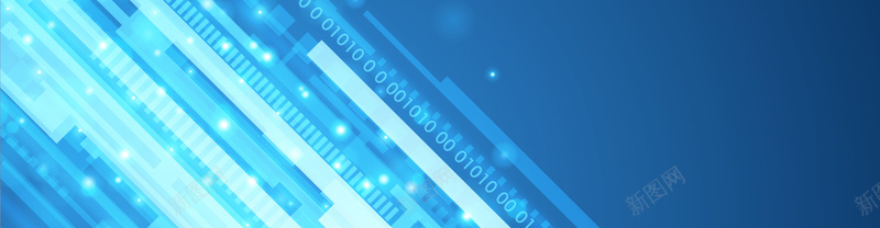 蓝色科技数字商务bannerjpg设计背景_新图网 https://ixintu.com 蓝色 科技 数字 商务 海报banner 科技感 科技风 高科技 质感 纹理