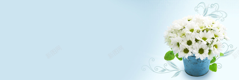 室内花瓶banner创意设计jpg设计背景_新图网 https://ixintu.com 纯色 风景 色彩 小清新 环保 海报banner 其他