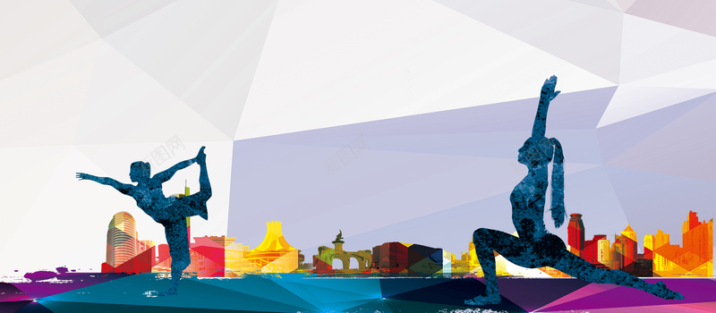 健身医疗广告海报banner背景psd设计背景_新图网 https://ixintu.com 健身 健康 瑜伽 几何 瘦身 晨练 医疗 大气 简约 青春 运动 广告 海报 banner 背景