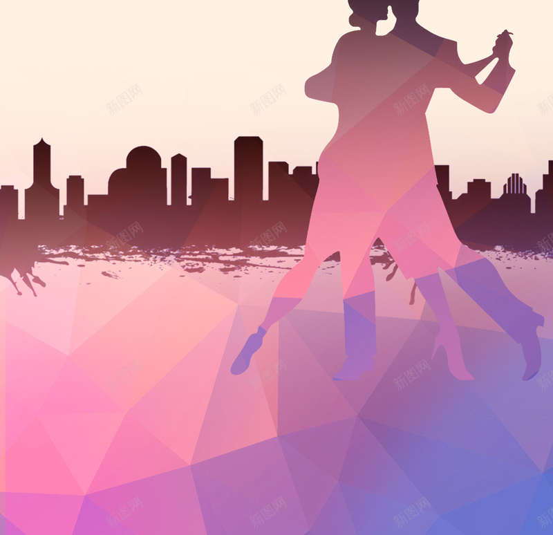舞蹈X展架背景素材psd设计背景_新图网 https://ixintu.com 几何色彩拼接 少儿舞蹈 剪影 大气 招生 舞蹈X展架图片图片下载 设计 广告设计