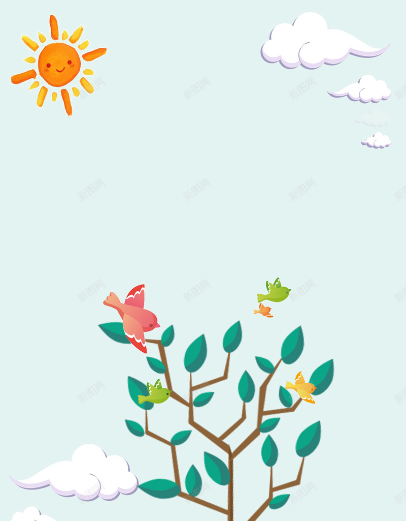 卡通清新绿色植树节活动H5背景psd设计背景_新图网 https://ixintu.com 植树节 儿童植树 植树 活动背景 树 植树节公益活动 嫩芽 绿芽 卡通 清新 自然 手捧绿芽