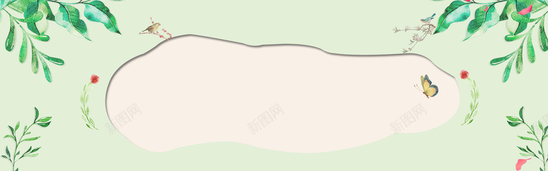 清新夏季风格主题bannerpsd设计背景_新图网 https://ixintu.com 清新夏季 极简 森系 清新 风夏 风格主题banner 夏季 促销 海报