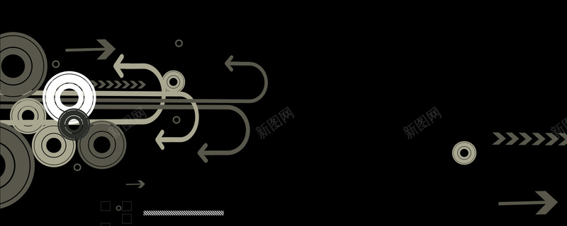 箭头弯曲几何黑色banner背景jpg设计背景_新图网 https://ixintu.com 向上 向下 科幻 科技 箭头 商务 素材 广告 设计 背景 弯曲 几何 圆圈 简约 简单