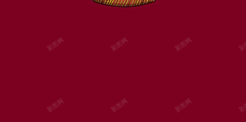 红色卡通财神H5图jpg设计背景_新图网 https://ixintu.com 中国风 卡通 可爱 新春 红色 财神 简约 卡通财神H5素材