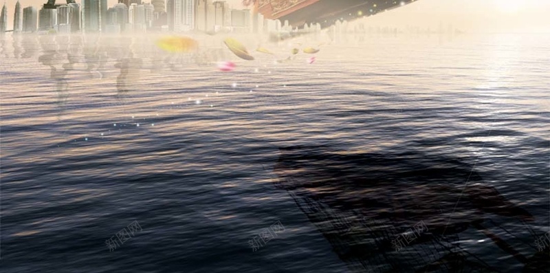 蓝色帆船企业都市H5背景psd设计背景_新图网 https://ixintu.com 蓝色 帆船 企业背景素材 都市 大气 H5背景