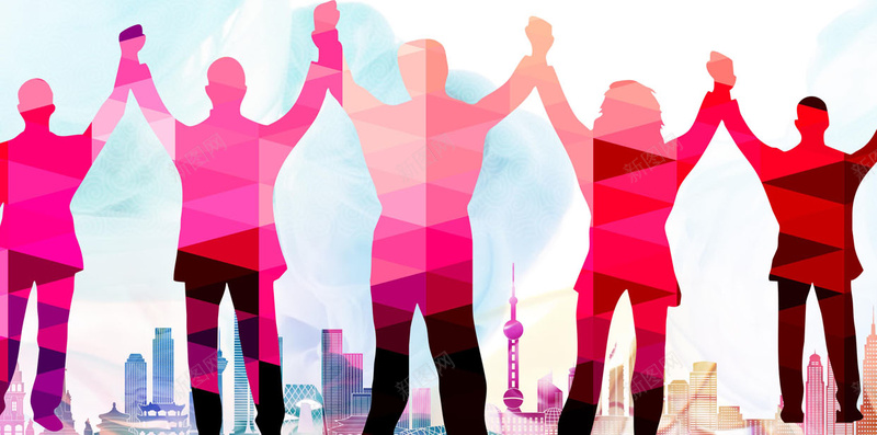 招聘海报H5背景jpg设计背景_新图网 https://ixintu.com 人才 扁平 招聘 梦想 青春 彩色 H5背景 H5 h5 渐变 几何