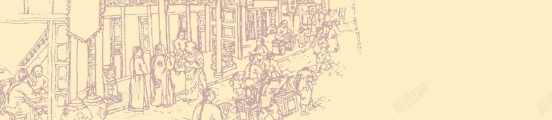 桂花糕宣传海报背景psd设计背景_新图网 https://ixintu.com 桂花糕 云彩 海报 清新 美食 古代大街 桂林特产 怀旧