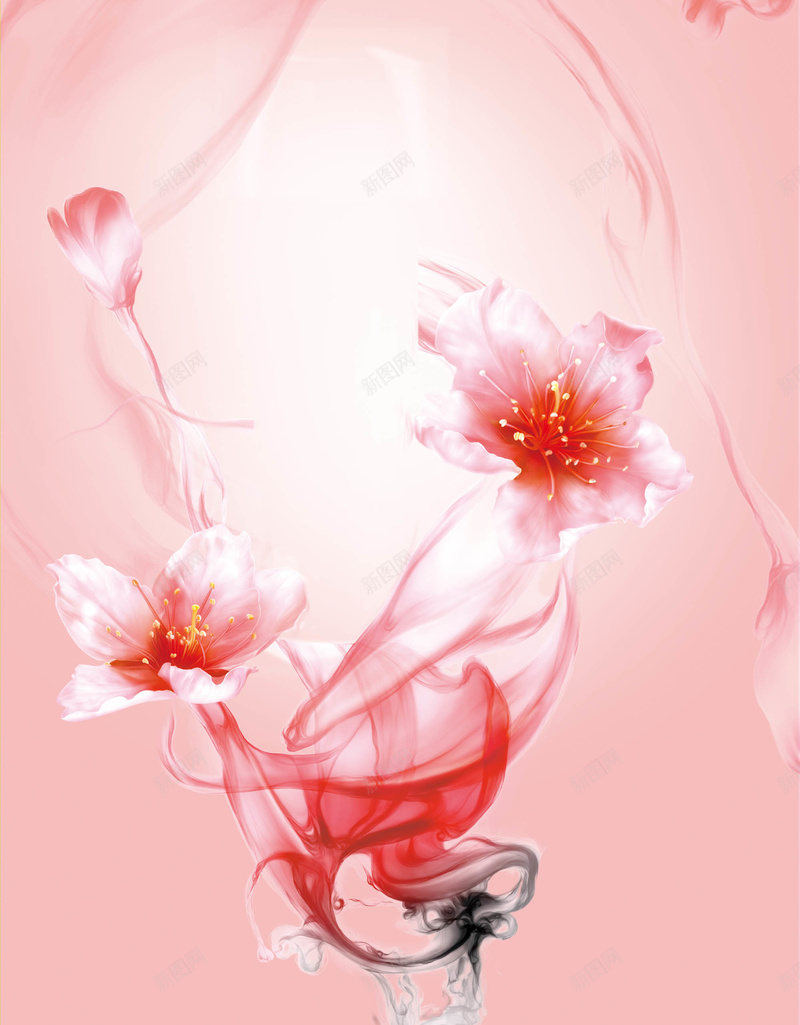 红色花卉烟雾海报背景素材psd设计背景_新图网 https://ixintu.com 海报 烟雾 背景 花卉 花 时尚 简洁 红色 花卉素材 烟雾素材