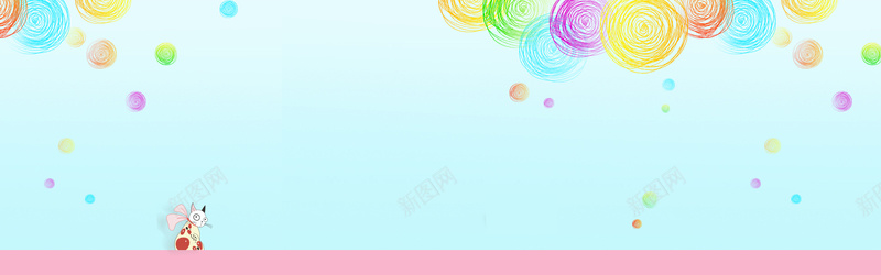 可爱蜡笔手绘背景psd设计背景_新图网 https://ixintu.com 可爱 蜡笔 手绘 简约文艺 海报banner 卡通 童趣