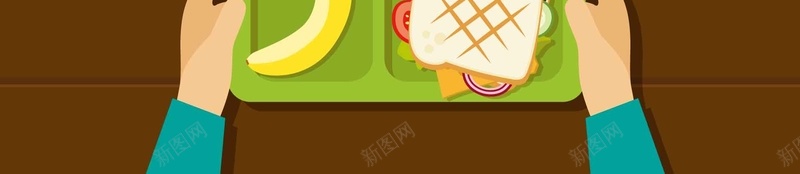 创意美食便当简约jpg设计背景_新图网 https://ixintu.com 便当 创意 手绘 简约 美食 插画 卡通 扁平