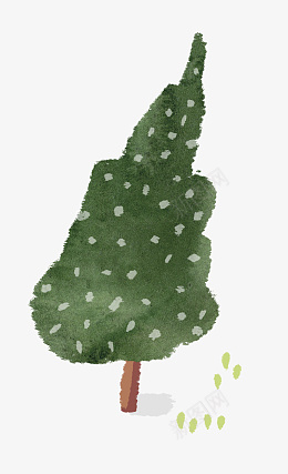 卡通手绘植物png免抠素材_新图网 https://ixintu.com 手绘 卡通 植物 树木 绿色环保