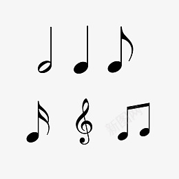 简约图标音符png_新图网 https://ixintu.com 简约 图标 音符 音乐