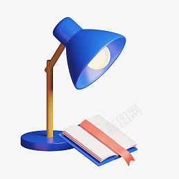 C4D立体3D模型卡通阅读png_新图网 https://ixintu.com C4D 立体 3D 模型