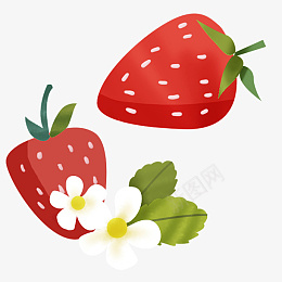 草莓手绘插画素材png免抠素材_新图网 https://ixintu.com 草莓 手绘 插画 素材 png 免抠图