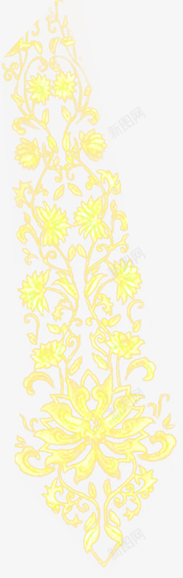 金色花纹免扣衣物莲花png免抠素材_新图网 https://ixintu.com 金色 花纹免扣 衣物 莲花