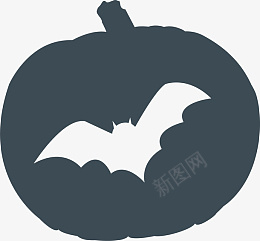 万圣节南瓜蝙蝠图png_新图网 https://ixintu.com 万圣节 南瓜 蝙蝠 图标 元素