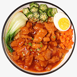 糖醋里脊套餐饭png免抠素材_新图网 https://ixintu.com 套餐饭 美食 传统美食 餐饮美食