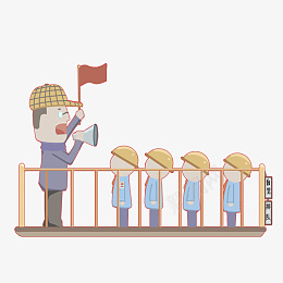 出游秋游老师带学生排队题材免扣PNGpng免抠素材_新图网 https://ixintu.com 井然有序 听从指挥 学业旅行 自觉排队 遵守秩序 出游 学生 教师 旅游 旅行 秋游