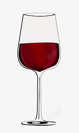 高脚杯中的红酒png免抠素材_新图网 https://ixintu.com 浪漫情人节 红酒品鉴 红酒杯 葡萄酒 高脚杯 杯子 红酒 酒杯 餐饮