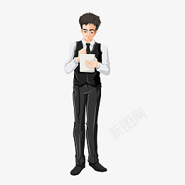 男士白领png免抠素材_新图网 https://ixintu.com 白领 男士 卡通 人物 装饰 PNG装饰 PNG图形 矢量 矢量图