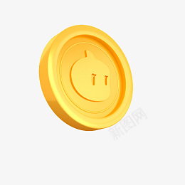 黄色金色金币圆png_新图网 https://ixintu.com 黄色 金色 金币 圆