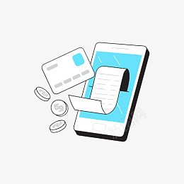 手机在线支付png免抠素材_新图网 https://ixintu.com 手机 在线 支付 交易