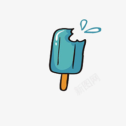 好用的冰激凌素材psd免抠素材_新图网 https://ixintu.com 卡通 手绘 冰激凌 素材