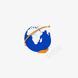 卡通地球手绘平面地球png免抠素材_新图网 https://ixintu.com 地球 卡通 平面 二维 手绘